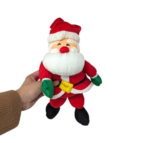 Vintage Hallmark Santa Clause Parachute Plush Stuffed Animal Soft Toy 12" - Picture 1 of 7